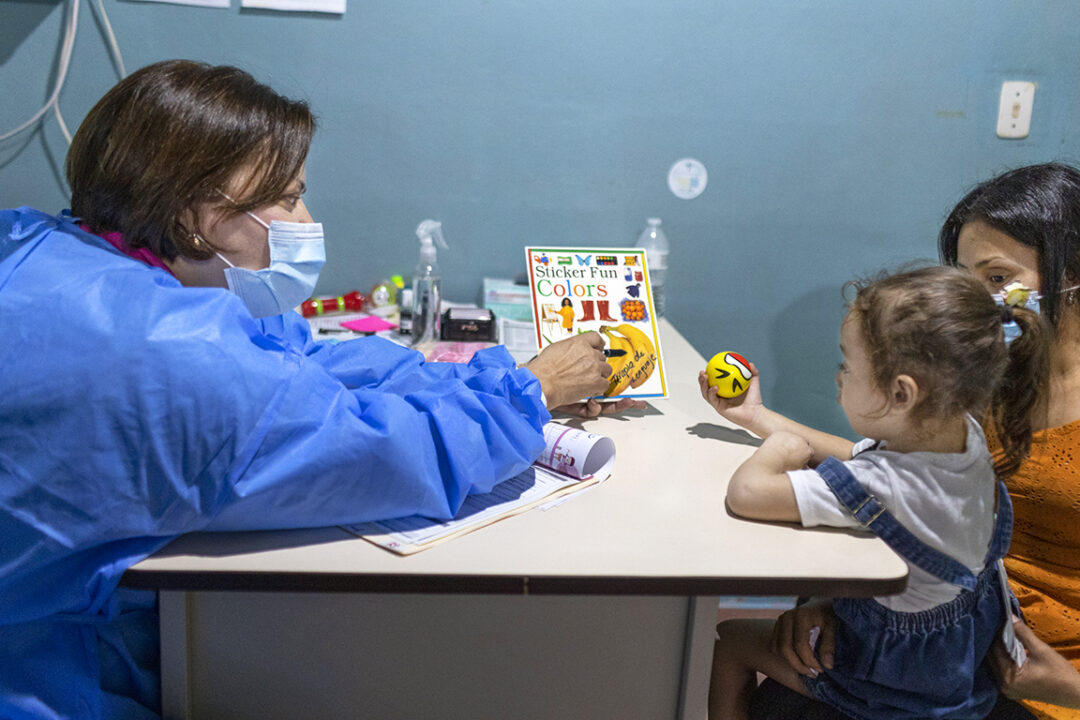 In 2022, Operation Smile Honduras held a surgical program where speech pathologist Gloria Vilches met 3-year-old Zoe.